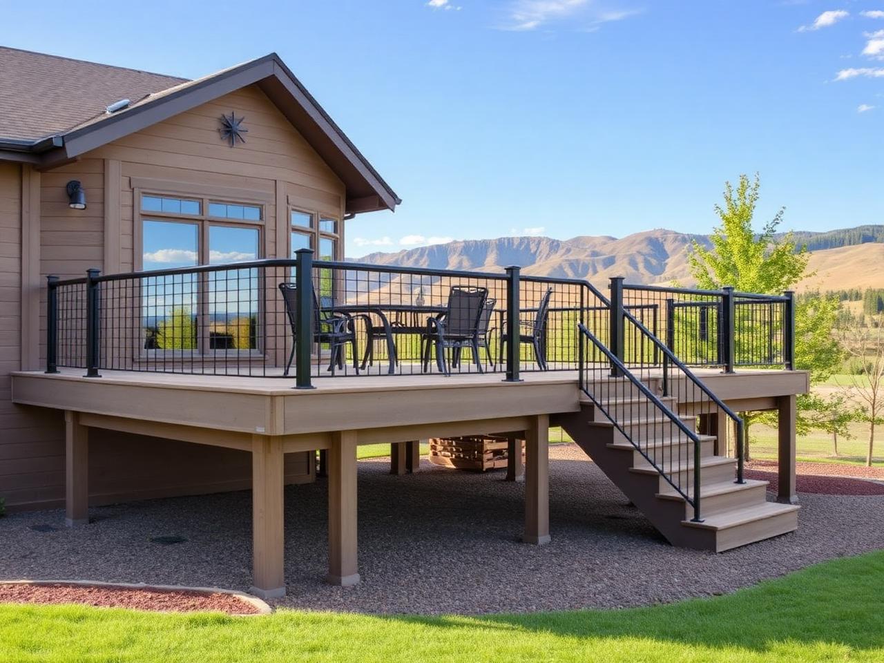 Sunset Ridge Multi-Level Deck